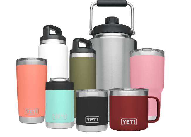 yeti drinkware products sold at owenhouse ace hardware of bozeman montana