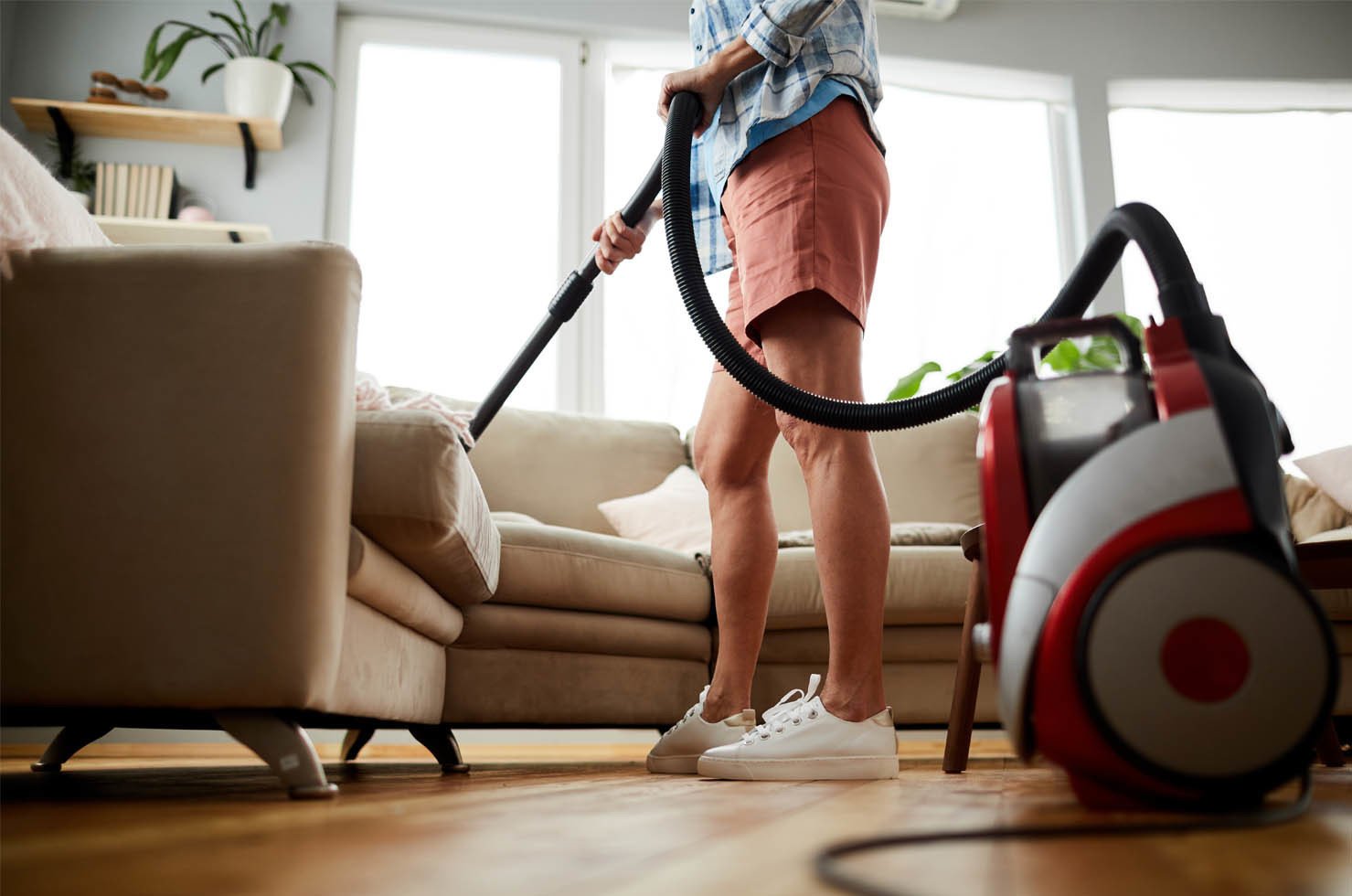 cleaning-sofa-with-vacuum-cleaner-at-ace-hardware-owenhouse- Bozeman, Montana