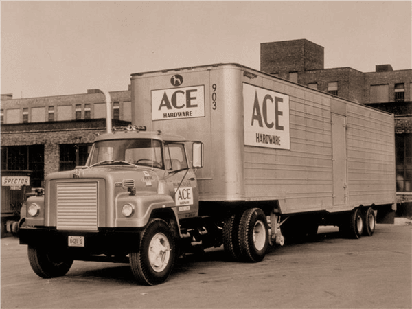 Ace Hardware Store Old Semi Truck