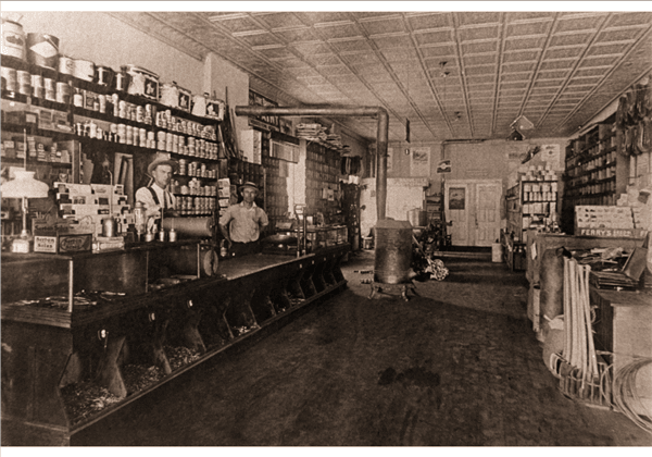 Owenhouse Hardware Store Photo circa 1879