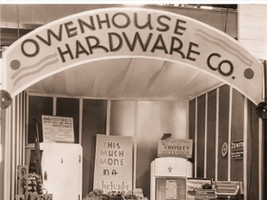 owenhouse hardware original entrance downtown bozeman