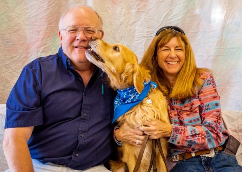 Owenhouse Customers with Pet Dog