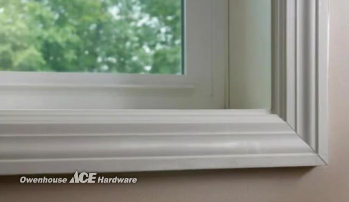 Window insulation film kit used in Bozeman homes to reduce winter drafts and improve energy efficiency