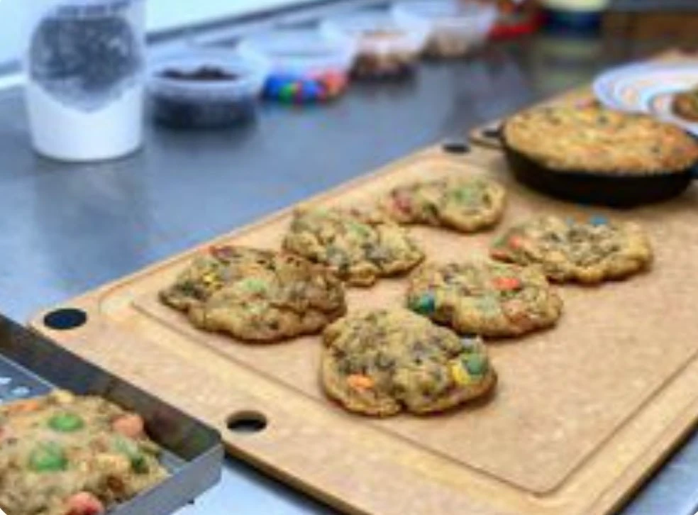 DIY Halloween cookies made on the Traeger Grill in Bozeman Montana