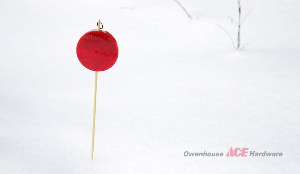 Driveaway Markers Snow