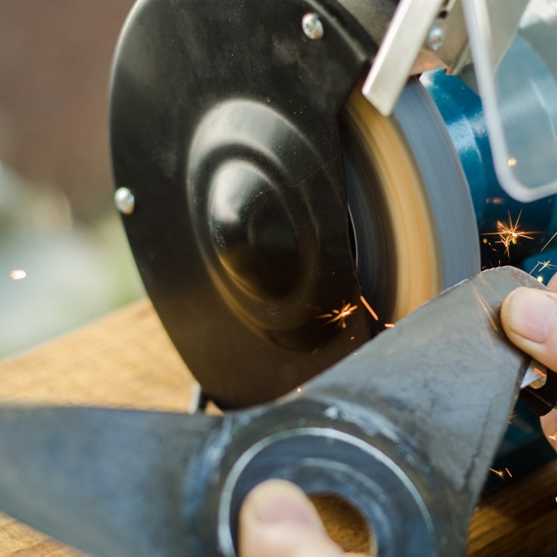 Lawn Mower Blade Sharpening