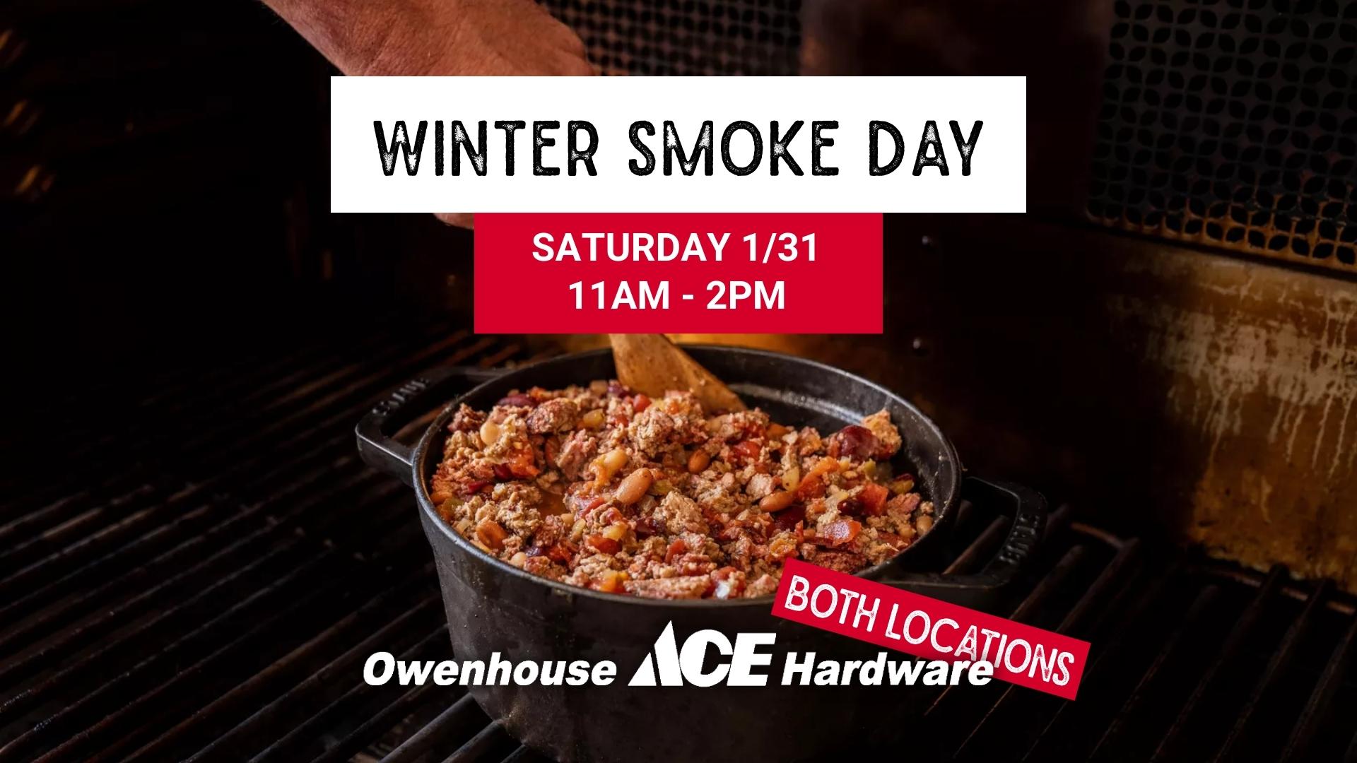 New Winter Smoke Day Owenhouse Ace Hardware Chili Bozeman