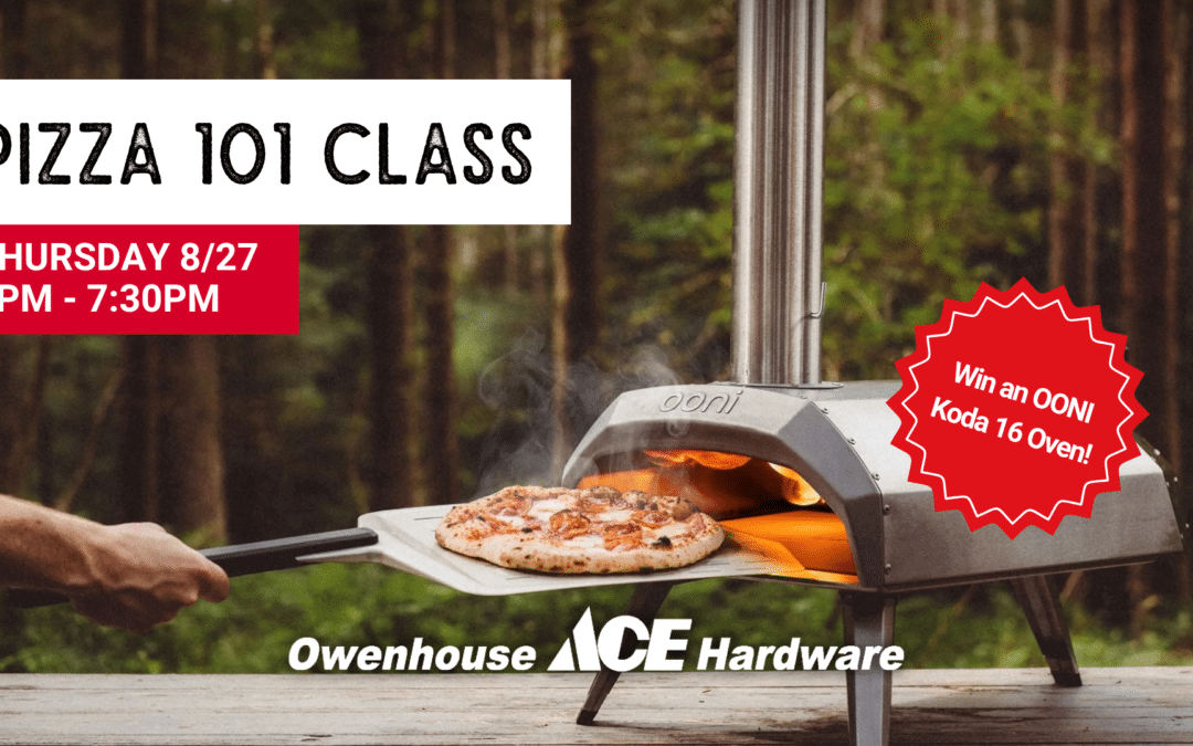🍕 NEW Pizza 101 Class at Owenhouse Ace West – Win an Ooni Koda 16 Oven!