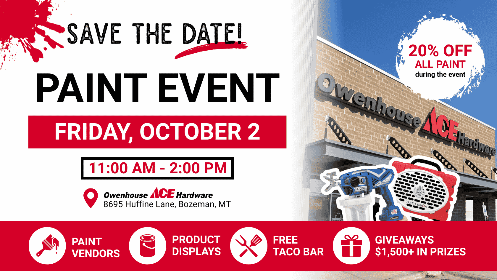 Owenhouse Ace Paint Event September 2026