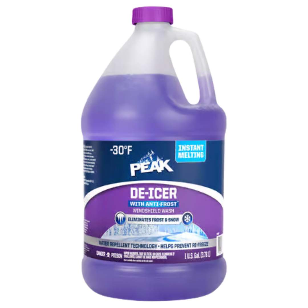 purple deicer for cars