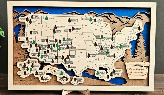 Rising Joy Creations National Park Map