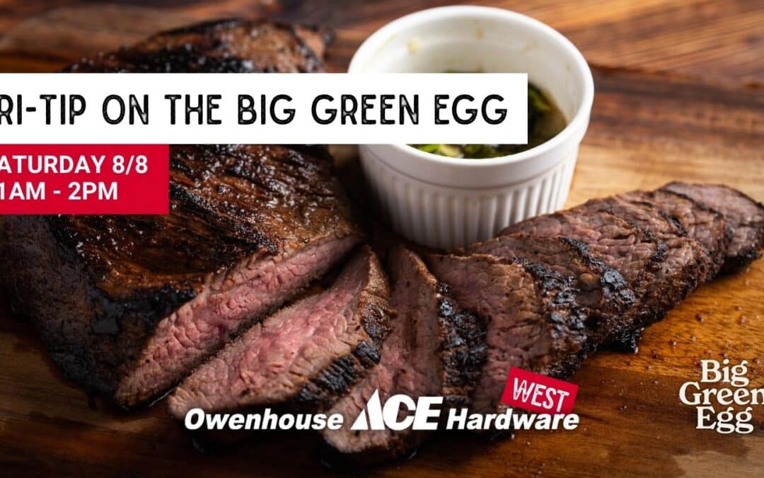 🥩 Tri-Tip on the Big Green Egg Demo