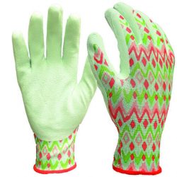 Green Decorative Gardening Gloves