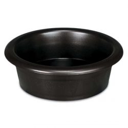 Black Plastic Pet Bowl